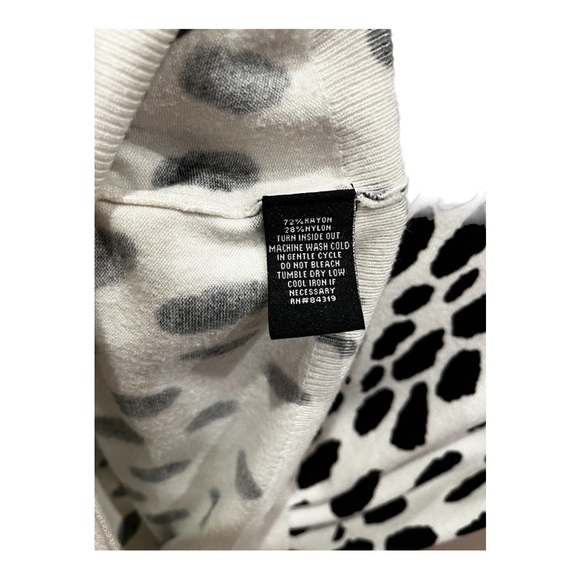 Cyrus- Button down, Animal Print Cardigan. Button front. Lightweight Sweater - Picture 5 of 5